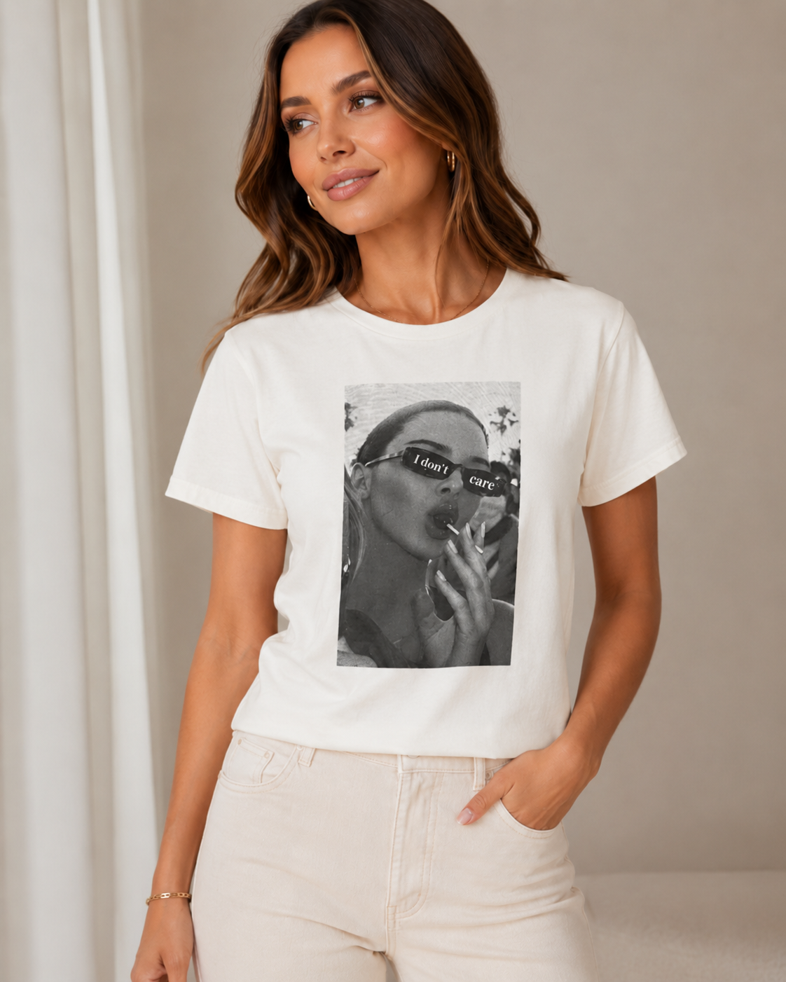 Remera Attitude I Don't Care